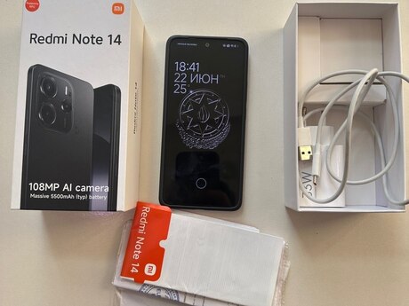 Xiaomi Redmi Note 14 Midnight Black 256GB/8GB