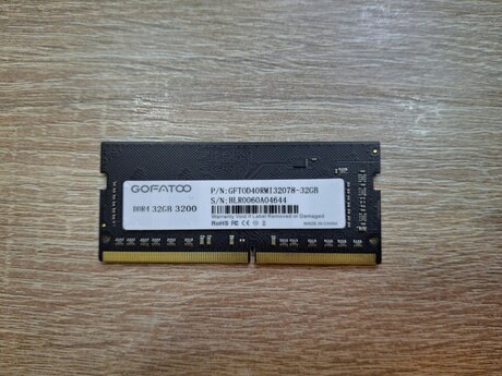Ddr4 32gb 3200 Mhz Ram noutbuk Ddr4 32gb 3200 Mhz Ram noutbuk
