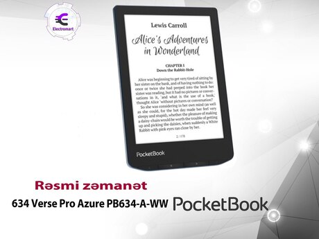 PocketBook 634 Verse Pro Azure PB634-A-WW elektron kitab oxuyucuları