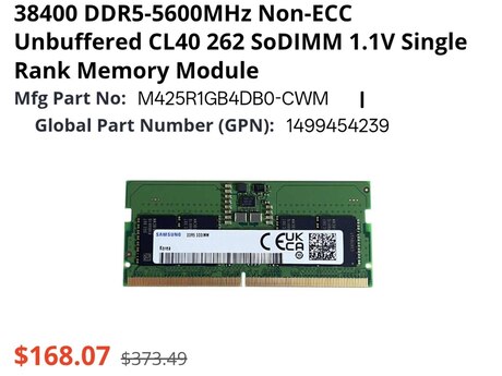 16GB RAM DDR5 16GB RAM DDR5