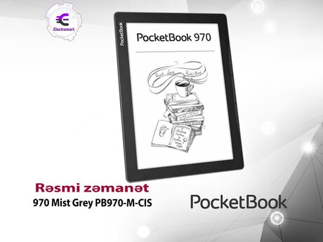 PocketBook 970 Mist Grey PB970-M-CIS elektron kitab oxuyucuları