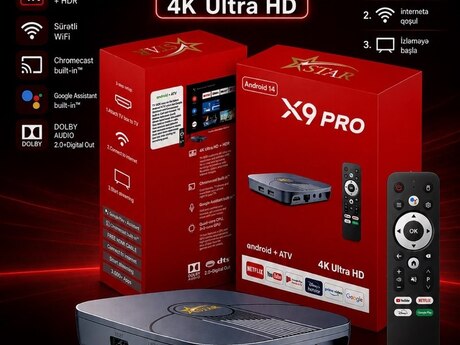 X9 Pro Android TV Box 4+32
