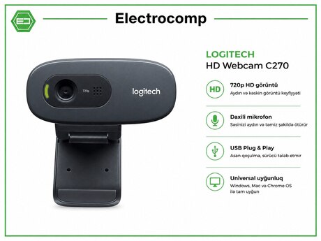 LOGITECH HD Webcam C270