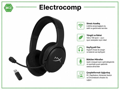 HyperX Cloud Mini Wireless 7G8F2AA