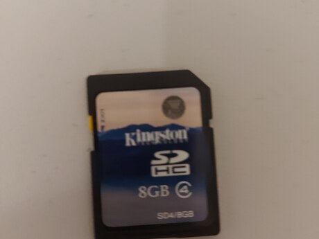 SD Kingston 8GB