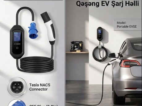 Tesla charger 32A 7kw