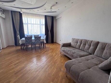 3-otaqlı yeni tikili kirayə verilir, Elmlər Akademiyası m., 111 m²