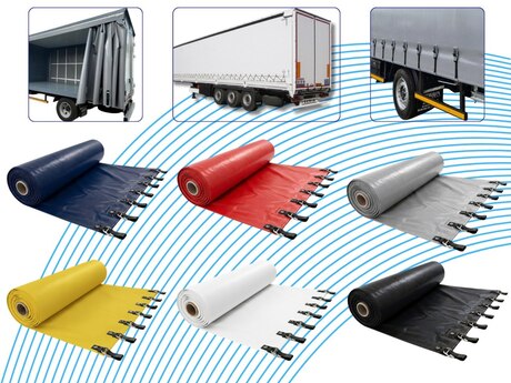 TIR və Yük Maşınları üçün Sürüşmə Pərdəli Tentlər (Tokalı)
