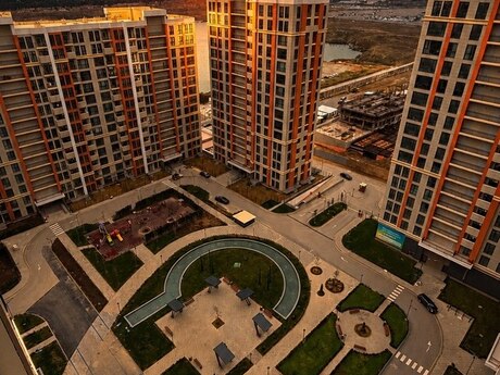 3-otaqlı yeni tikili, Yasamal r., 82 m²