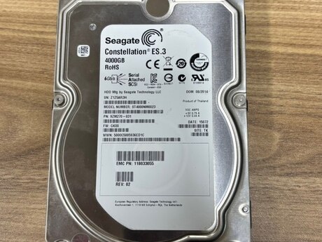 Seagate Constellation ES.3 4TB Enterprise SAS HDD 