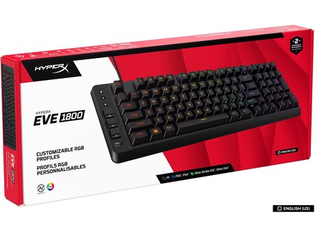 HyperX Eve 1800 (B7JE0AA) Gaming Keyboard