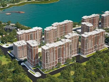 2-otaqlı yeni tikili, Yasamal r., 63 m²