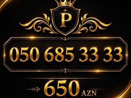 Azercell nömrə – (050) 685-33-33