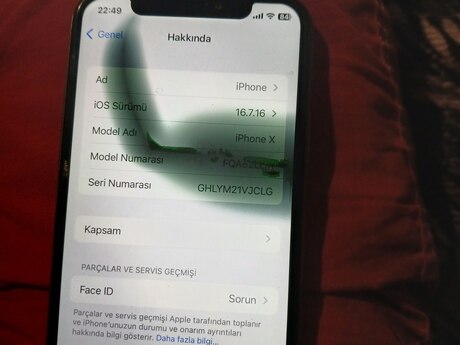 Apple iPhone X Silver 64GB/3GB