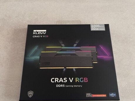 RAM KLEVV CRAS V RGB DDR5 32GB (2x16GB) 6000MHz
