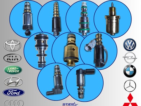 Orijinal avtomobil kondisioner kompressor klapanları (Valvelər) 