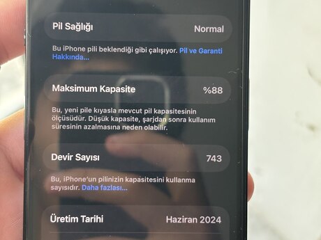 Apple iPhone 15 Black 128GB/6GB