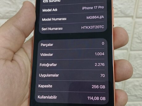 Apple iPhone 17 Pro Cosmic Orange 256GB/12GB