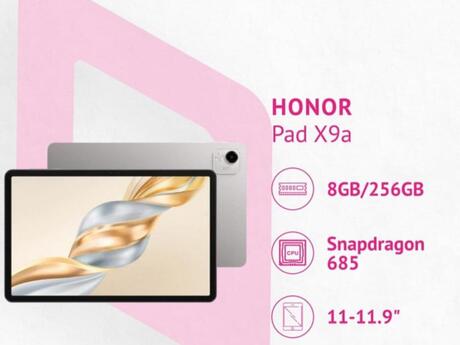 Honor Pad X9a Gray 256GB/8GB