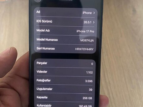 Apple iPhone 17 Pro Deep Blue 256GB/12GB