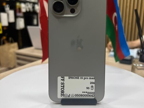 Apple iPhone 15 Pro Max Natural Titanium 256GB/8GB