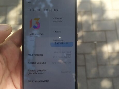 Xiaomi Redmi Note 9 Forest Green 64GB/4GB