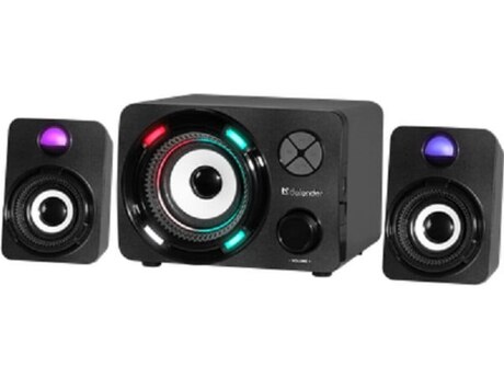 Defender	SPK-G11 2.1 Speaker system, 11W, Light/BT/FM/TF/USB/AUX