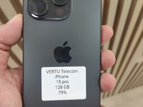 Apple iPhone 15 Pro Black Titanium 128GB/8GB