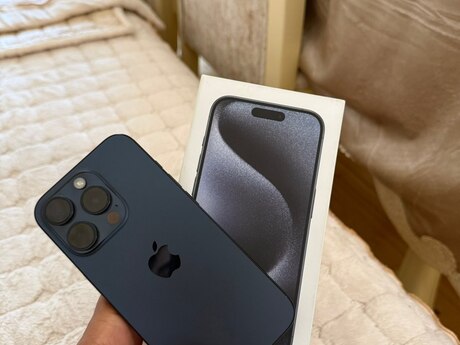 Apple iPhone 15 Pro Blue Titanium 128GB/8GB