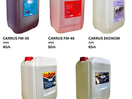 Carrus Moyka şampunları və məhsulları