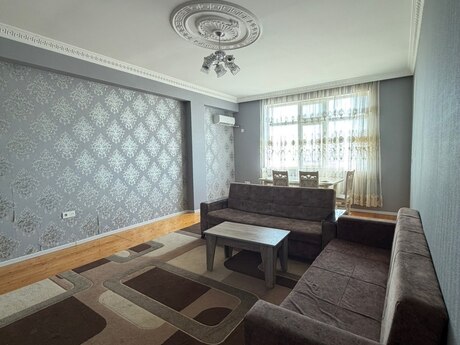8-ci mikrorayonda 2 otaqlı yeni tikili mənzil kirayə verilir, 65 m², 600 AZN/ay, şəkil 4 / 12