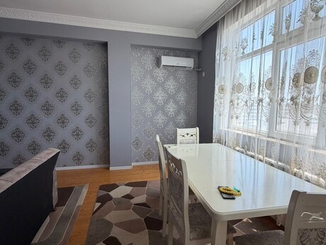 8-ci mikrorayonda 2 otaqlı yeni tikili mənzil kirayə verilir, 65 m², 600 AZN/ay, şəkil 3 / 12
