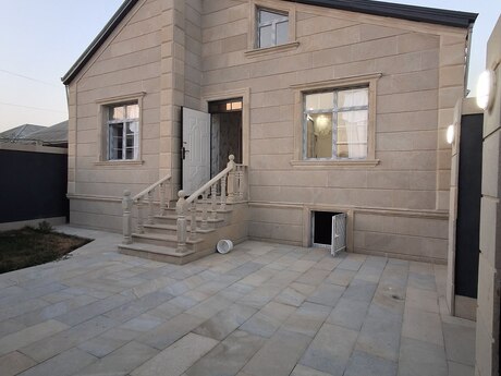 Binədə 3 otaqlı həyət evi satılır, 90 m², 75 000 AZN, şəkil 2 / 12