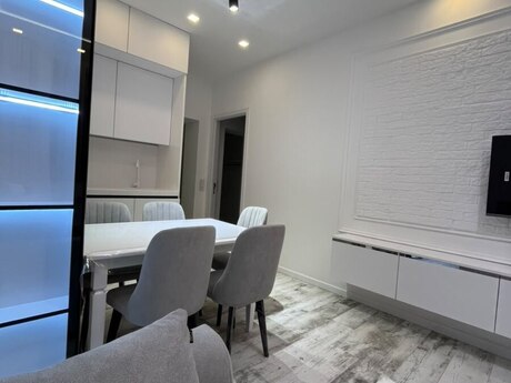 3-room new-build apartment for rent in Nəriman Nərimanov, 85 m², 1 100 AZN/mo, photo 2 / 7