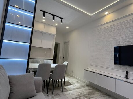 3-room new-build apartment for rent in Nəriman Nərimanov, 85 m², 1 100 AZN/mo, photo 4 / 7