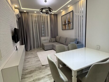 3-room new-build apartment for rent in Nəriman Nərimanov, 85 m², 1 100 AZN/mo, photo 3 / 7