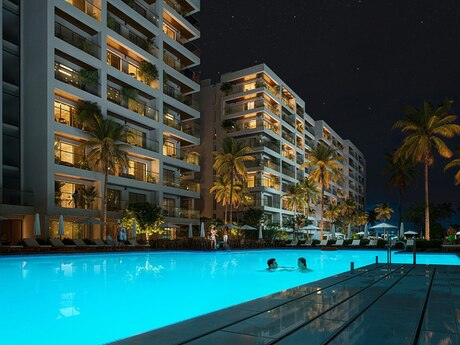 Nardaranda 1 otaqlı yeni tikili mənzil satılır, 57,4 m², 150 000 AZN, şəkil 3 / 6