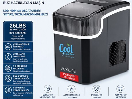 ACKILISS Ice Maker ACL-97851