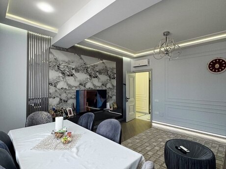 3-room new-build apartment for sale in Nəriman Nərimanov, 107 m², 390 000 AZN, photo 2 / 12