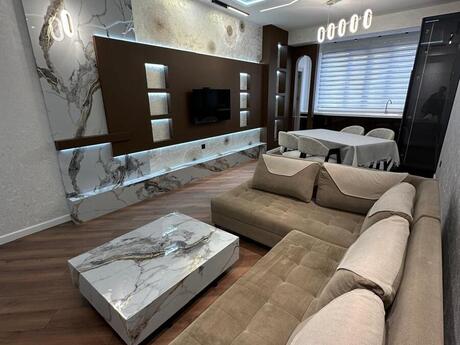 Gənclikdə 3 otaqlı yeni tikili mənzil kirayə verilir, 95 m², 1 500 AZN/ay, şəkil 2 / 12