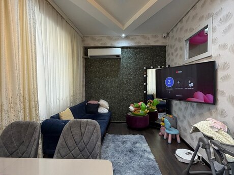 2-комн. · 50 m² · 1/6 этаж, Qurtuluş 93