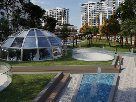 Lake City kompleksində 2 otaqlı yeni tikili mənzil satılır, 63 m², 237 000 AZN, şəkil 5 / 12