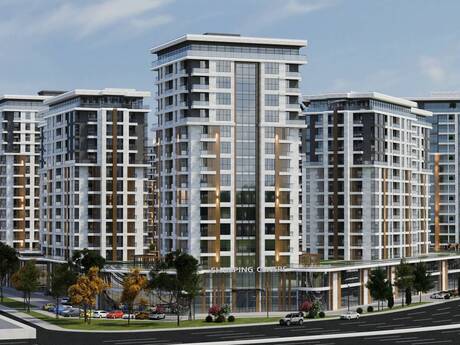 Lake City kompleksində 2 otaqlı yeni tikili mənzil satılır, 59 m², 219 000 AZN, şəkil 4 / 12