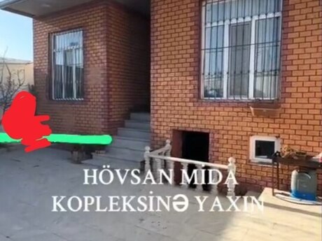 3 otaq · 100 m² · 1/1 mərtəbə, Hövsan