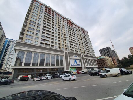 Park Azure kompleksində 3 otaqlı yeni tikili mənzil kirayə verilir, 100 m², 1 800 AZN/ay, şəkil 2 / 12