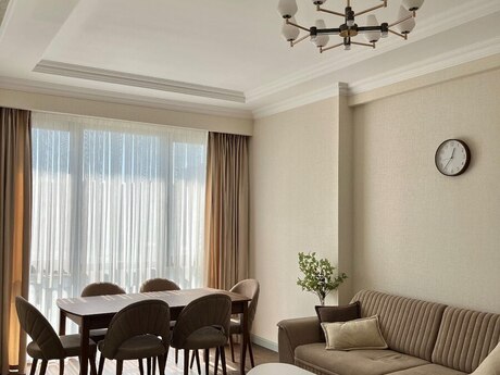 Sky Home kompleksində 3 otaqlı yeni tikili mənzil kirayə verilir, 75 m², 1 200 AZN/ay, şəkil 3 / 12