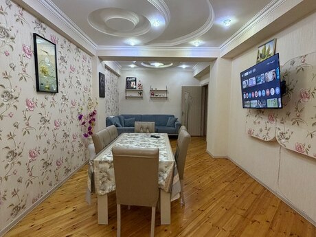 Qurtuluş 93 kompleksində 2 otaqlı yeni tikili mənzil satılır, 77 m², 93 000 AZN, şəkil 5 / 12