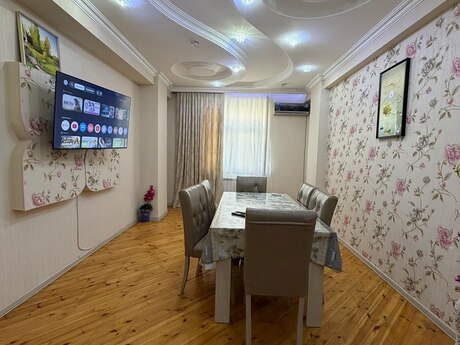 2 otaq · 77 m² · 1/6 mərtəbə, Qurtuluş 93