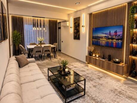 2 otaq · 70 m² · 17/18 mərtəbə, Şah İsmayıl Xətai