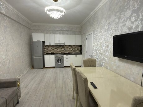 Abşeronda 2 otaqlı yeni tikili mənzil kirayə verilir, 42 m², 450 AZN/ay, şəkil 2 / 12